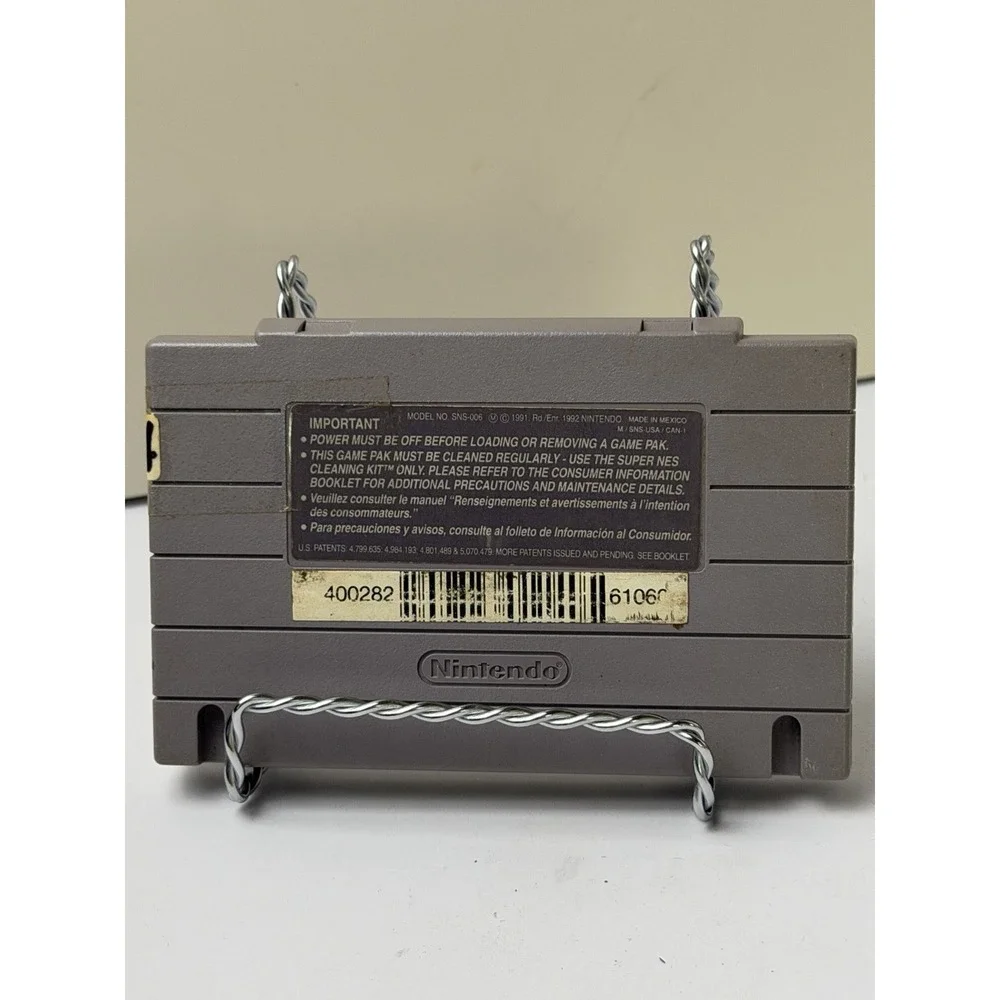 Sterling Sharpe End 2 End (Super Nintendo SNES) Authentic Cartridge